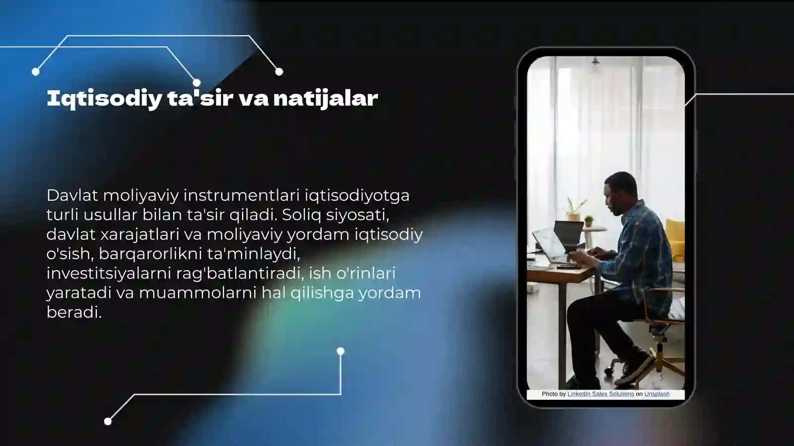 Davlatning moliyaviy instrumentlari va ularning iqtisodiy ta’siri 4