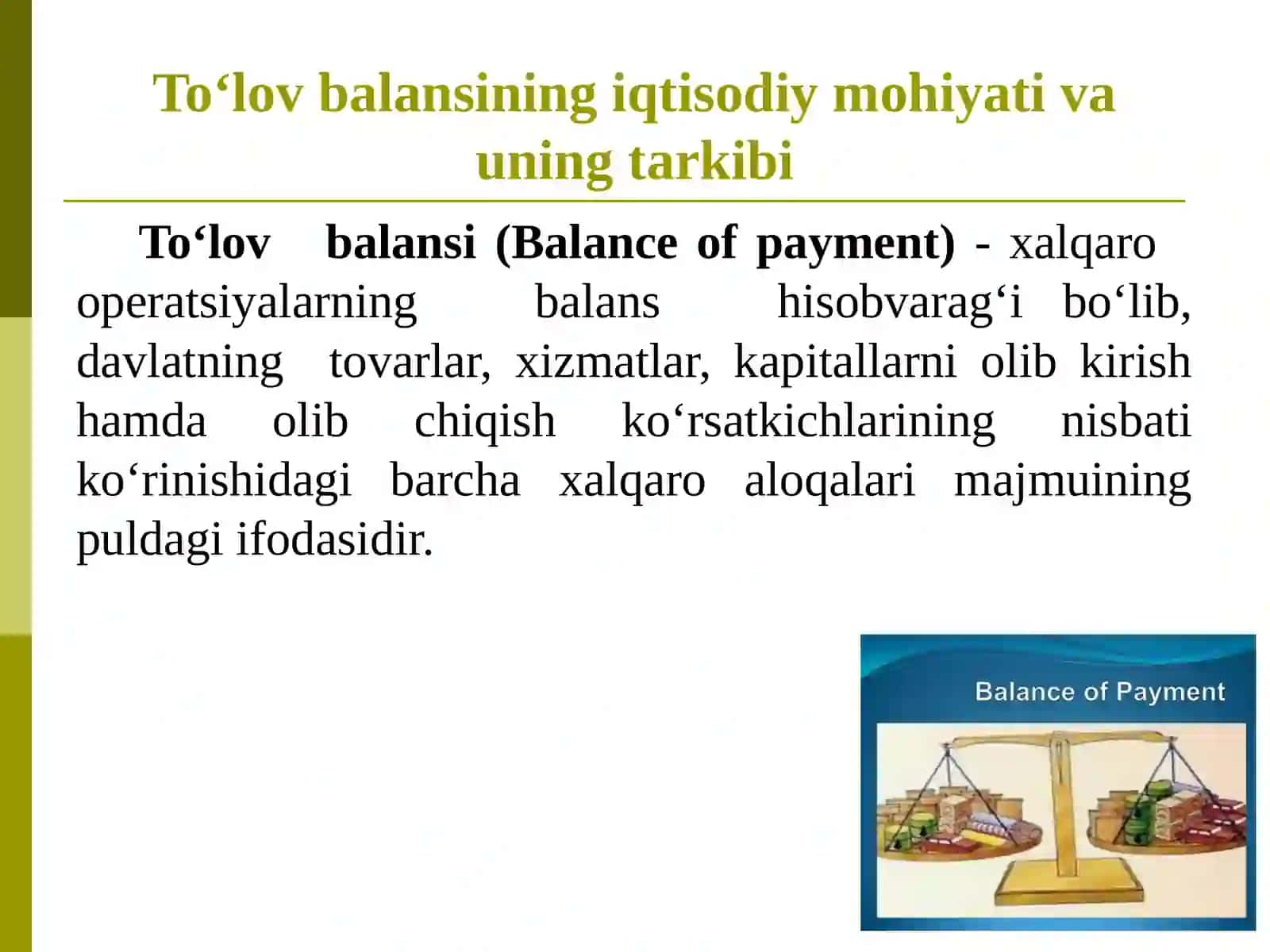 To’lov va hisob-kitob balanslari 4