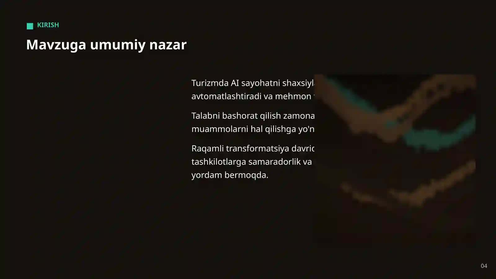 AI TURIZM VA MEHMONDO'STLIKDA 4