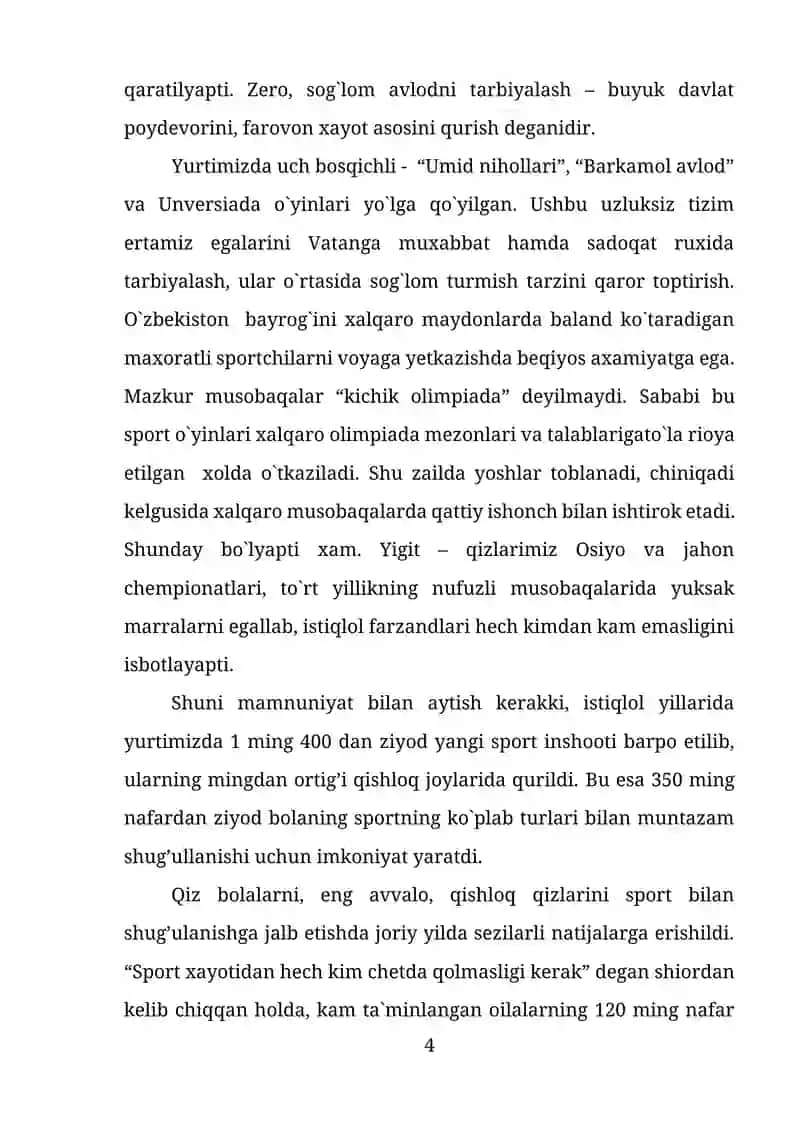 SPORTCHINI JISMONIY, TEXNIK VA TAKTIK TAYYORGARLIGI 4