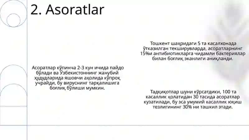 Kassallik davrlari 4