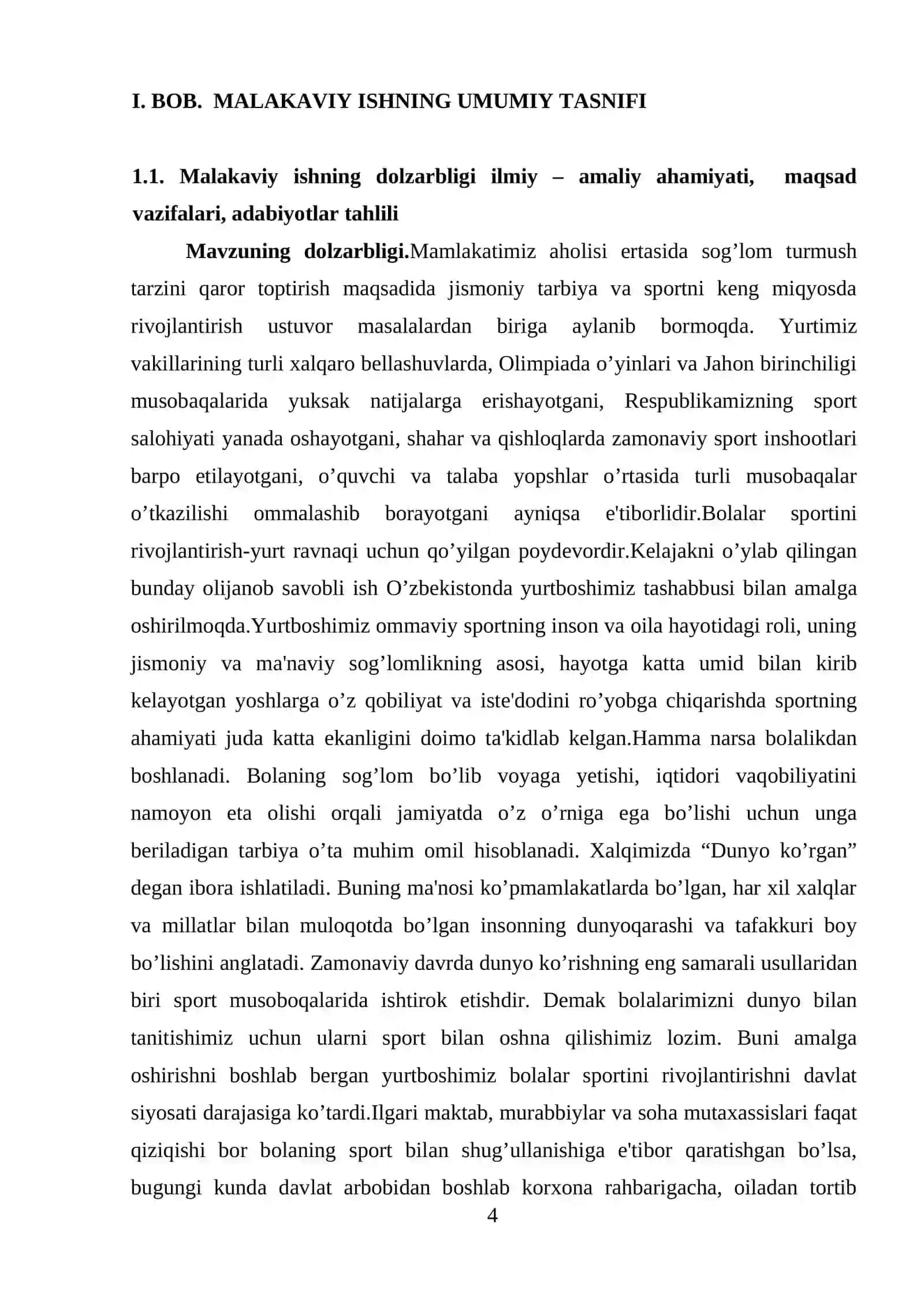 QISHLOQ JOYLARDA BOLALAR SPORTINI RIVOJLANTIRISH TIZIMINI SHAKILLANTIRISH 4