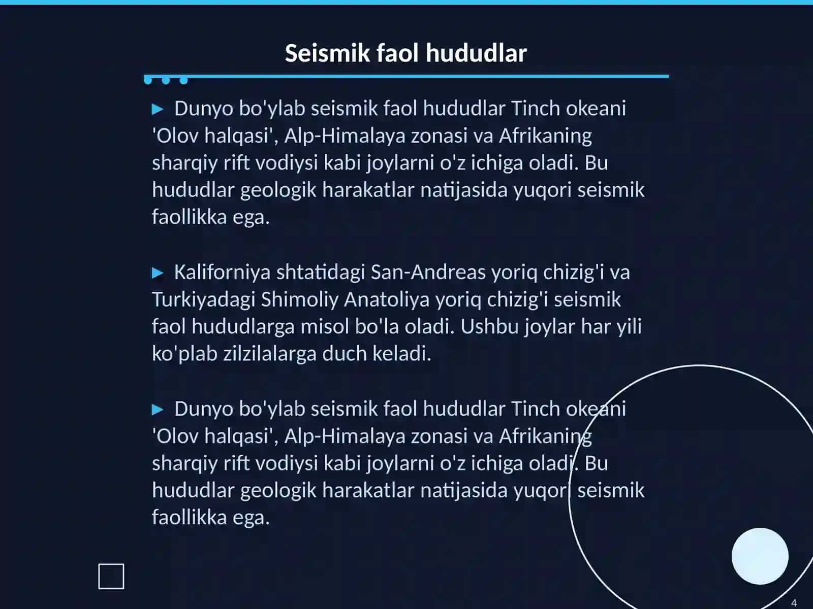 Zilzilalar 4