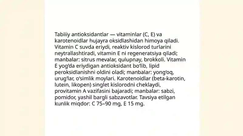 Antioksidantlar 4