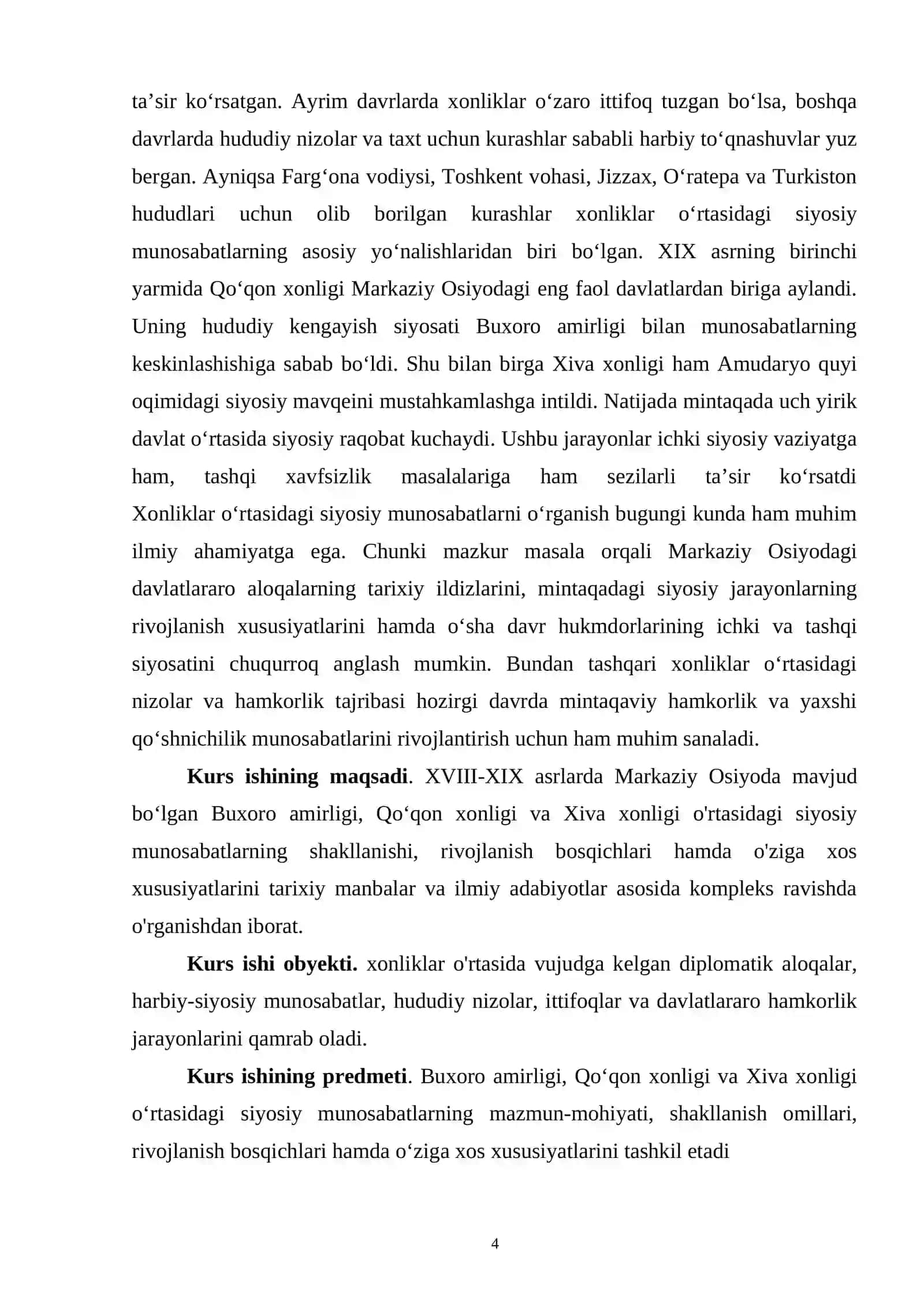 Xonliklar o’rtasidagi siyosiy munosabatlar 4