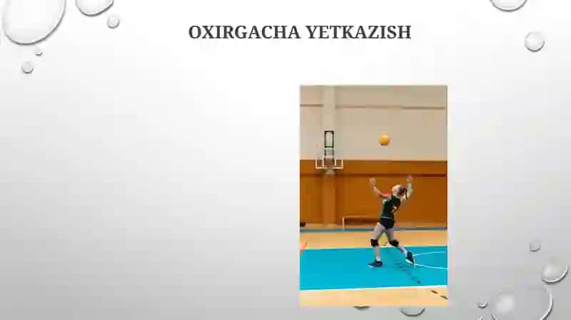 Volleybol Hujum zarbalari texnikasi 4