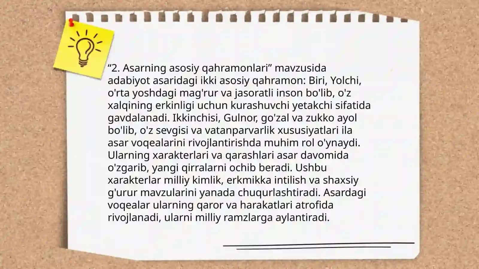 Asarning mavzusi va g‘oyasi 4