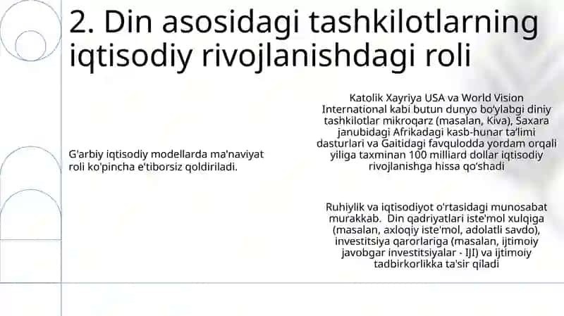Gʻarb ilm fanida maʼnaviyat va iqtisodiyot munosabati 4