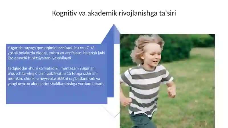 Yurishning bola rivojlanishiga ta'siri 4