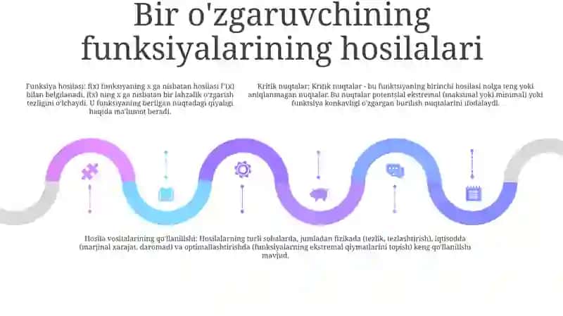 Bir Va Ko'P O'Zgaruvchili Funksiya Differensial Hisobi 4