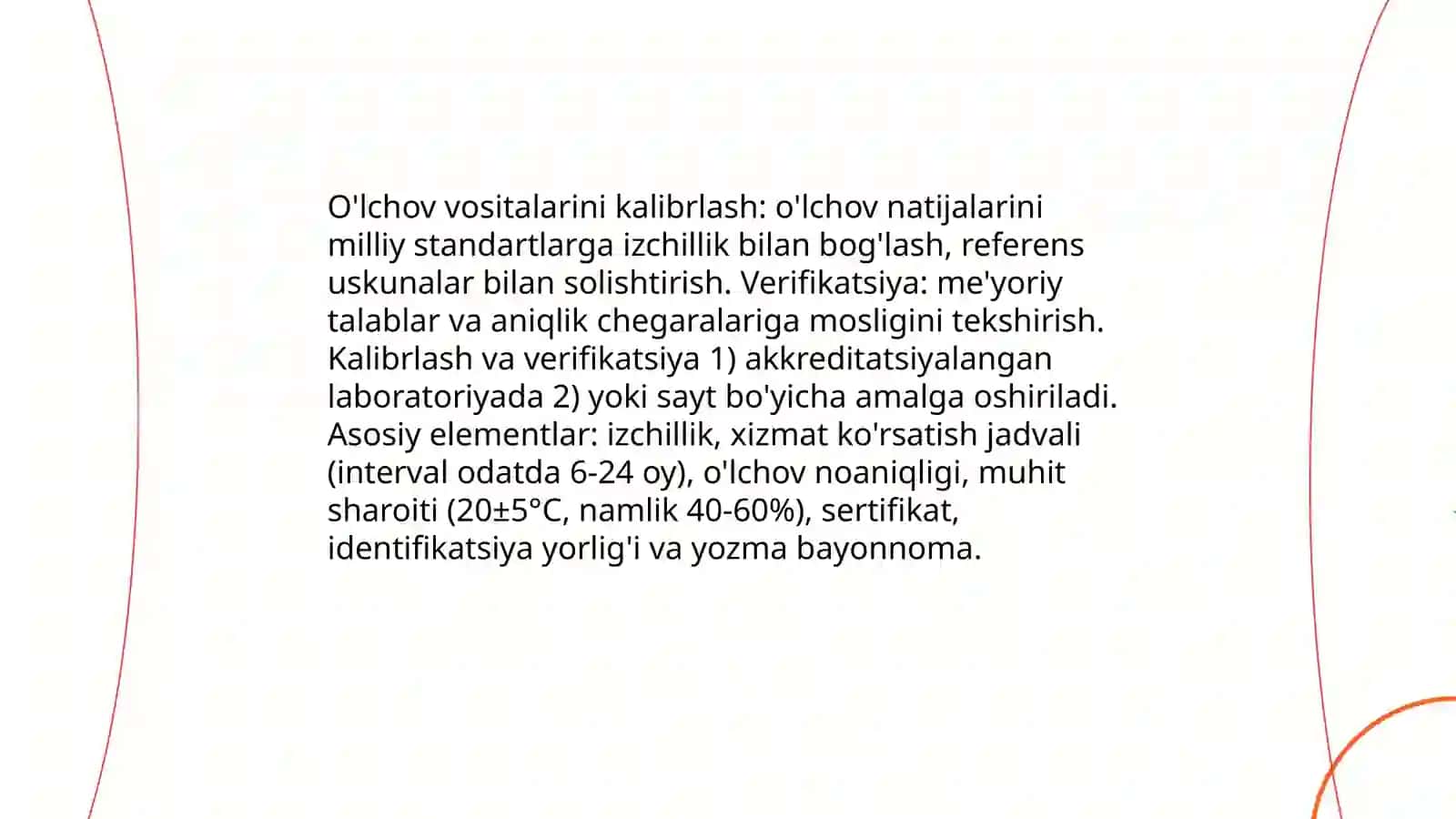Metrologik tekshiruv va nazorat asoslari 4