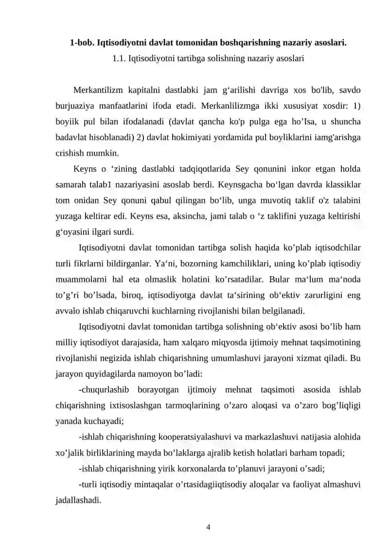 IQTISODIYOTNI TARTIBGA SOLISHDA DAVLATNING ROLI 4