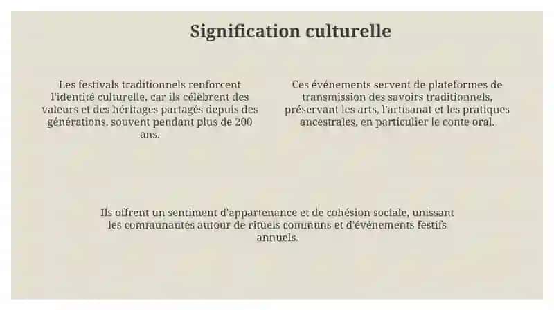 Les fetes traditionelles 4
