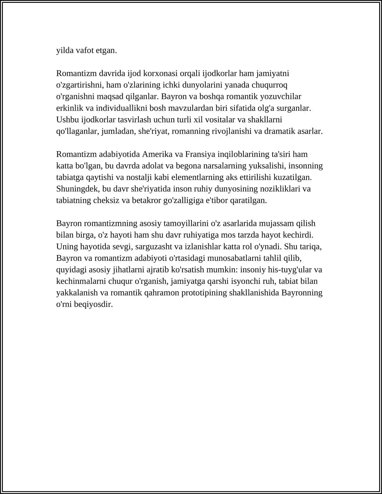 BAYRON POEMALARI 4