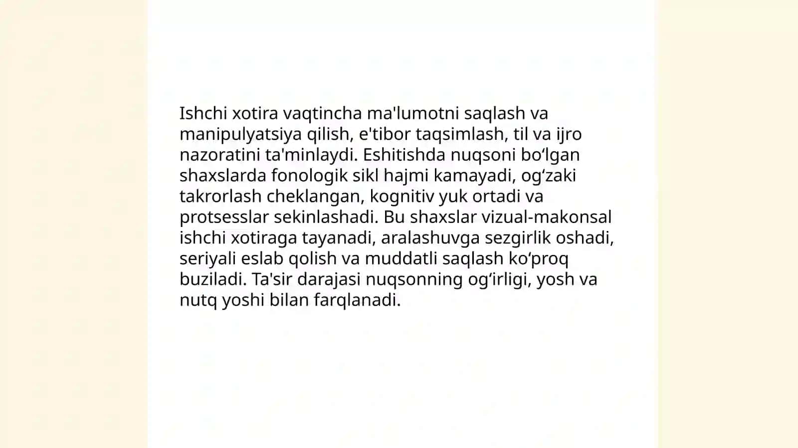 Namuna Maxsus pedagogika va psixologiya fanidan tayyorlagan slayt 4