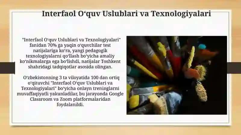 Ijodiy Pedagogik Jarayonlarda Raqamli Texnologiyalardan Samarali Foydalanish 4