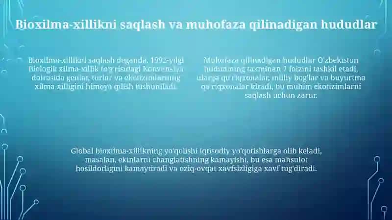 Tabiatni muxofaza qilish 4