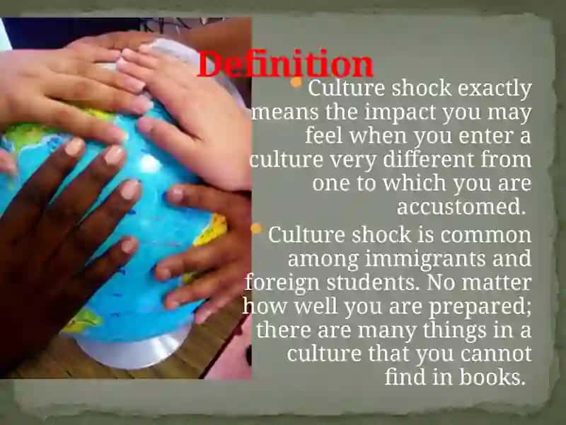 Culture shock as a social issue 4