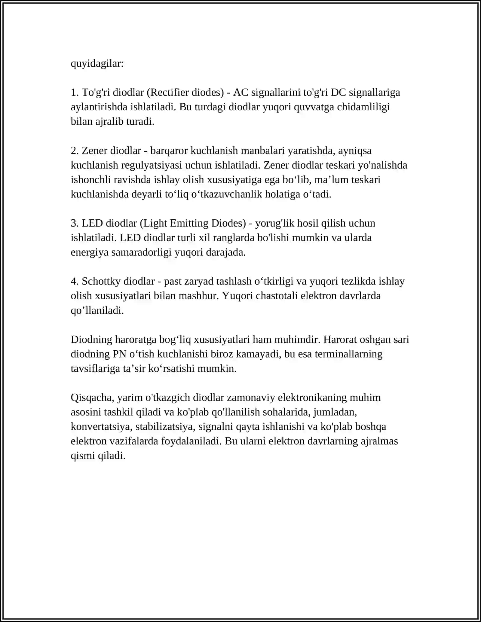 SXEMOTEXNIKANING AKTIV DISKRET ELEMENTLARI 4