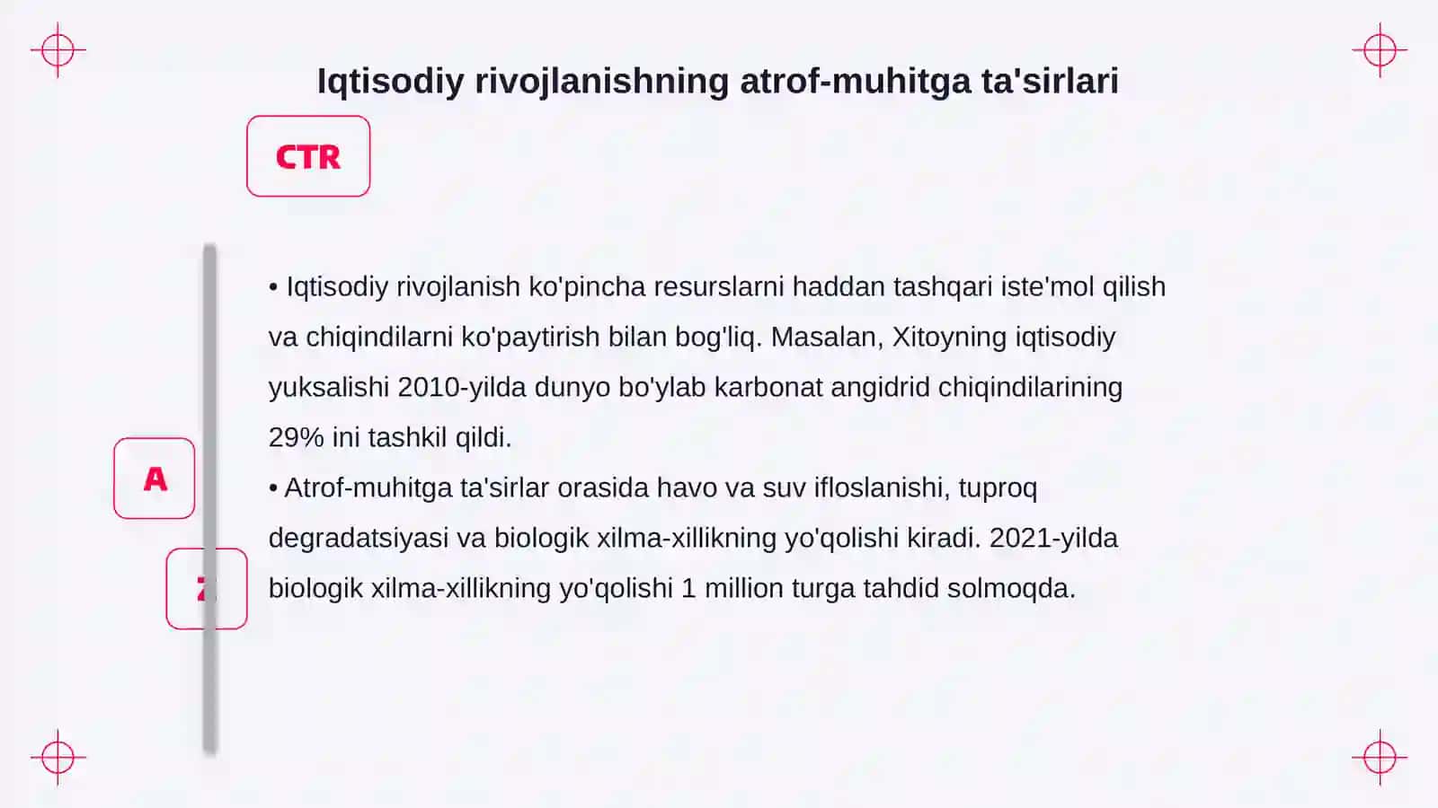 Iqtisodiy rivojlanishning atrof-muhitga ko‘rsatadigan ta’siri 4