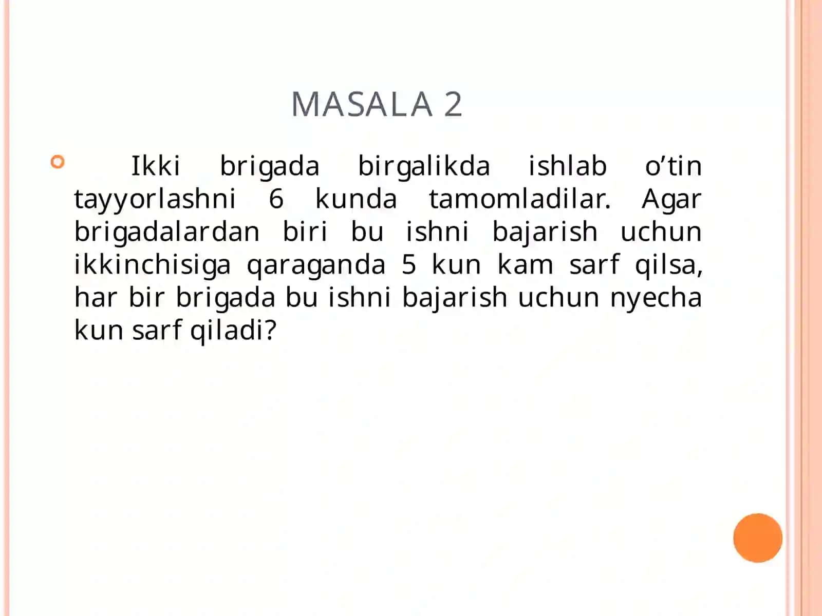 MATEMATIKA O’QITISHDA MANTIQIY VA MURAKKAB MASALALARNI YECHISH METODLARI 4