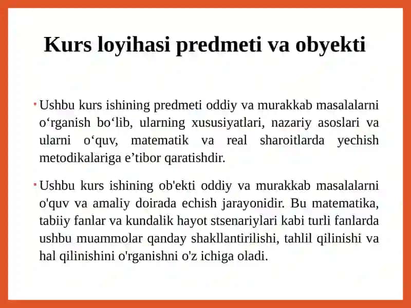 Soddavamurakkabmasalalar 4