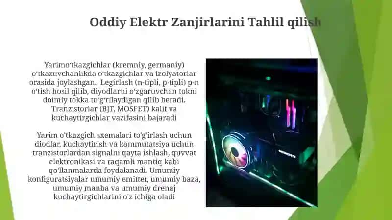Yarim o‘tkazgich va yarim o‘tkazgich konturi 4
