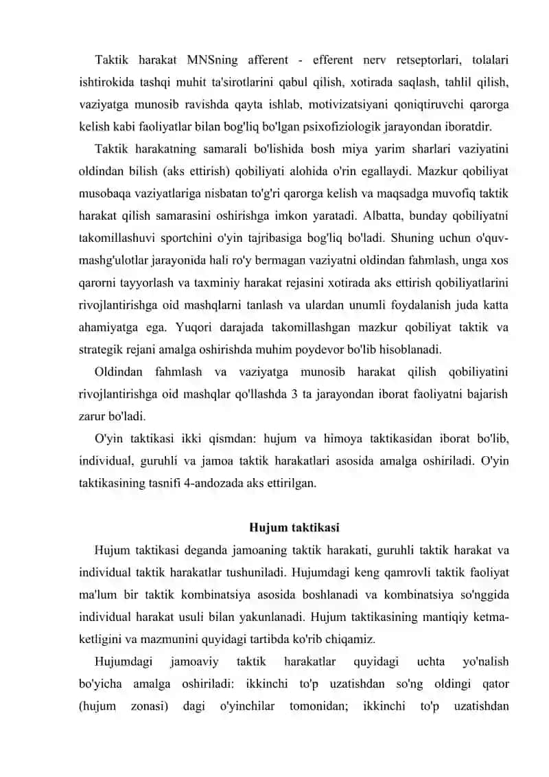 voleybol oʻyin taktikasi asoslari 4