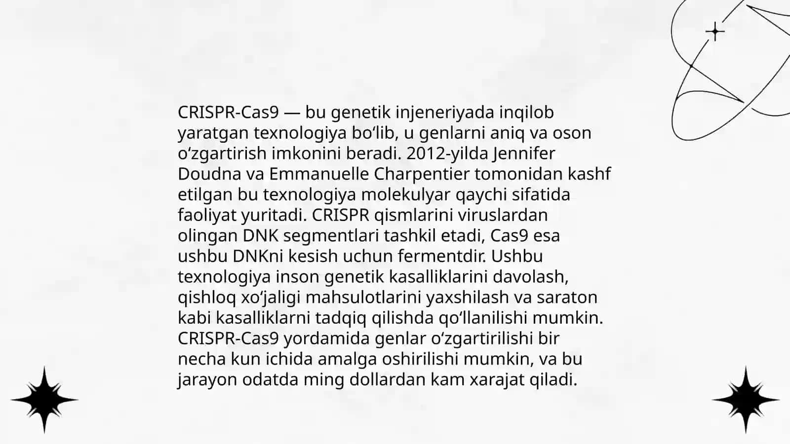 Genetik injeneriya va uning istiqbollari. Biotexnologiya va uning ahamiyati 4