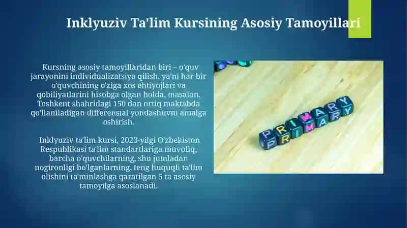 Inklyuziv ta'lim kursi 4