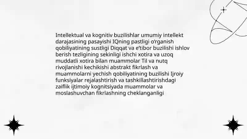 Ruhiy rivojlanisi sustlashgan bolalarning psixologik muammolari va òziga xos xususiyatlari 4
