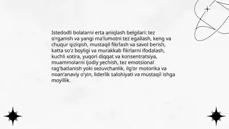 Istedodli bolalarni aniqlash va ularni tarbiyalashg 4