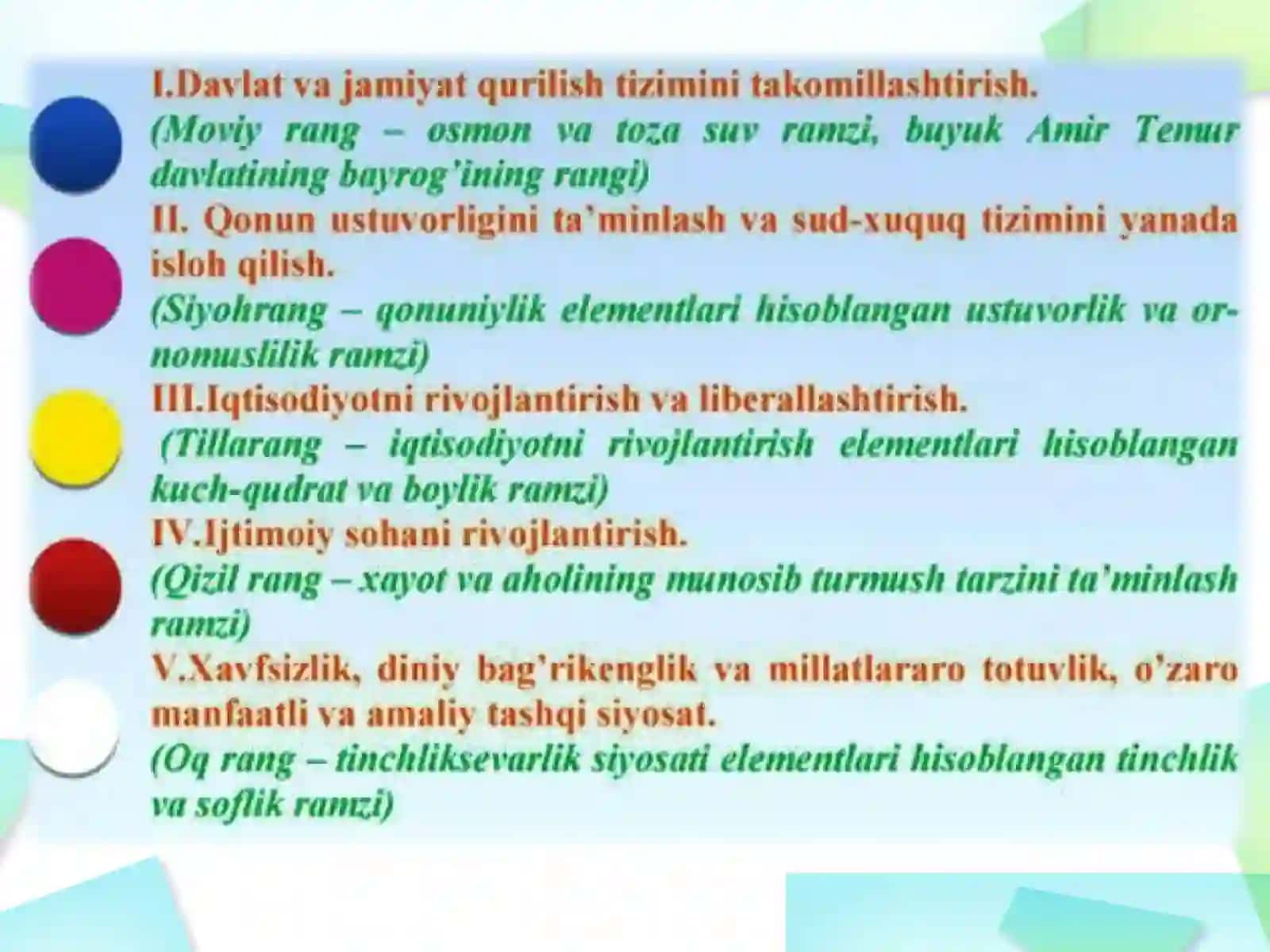 Ijtimoiy sohani rivojlantirishning ustuvoryo’nalishlari 4