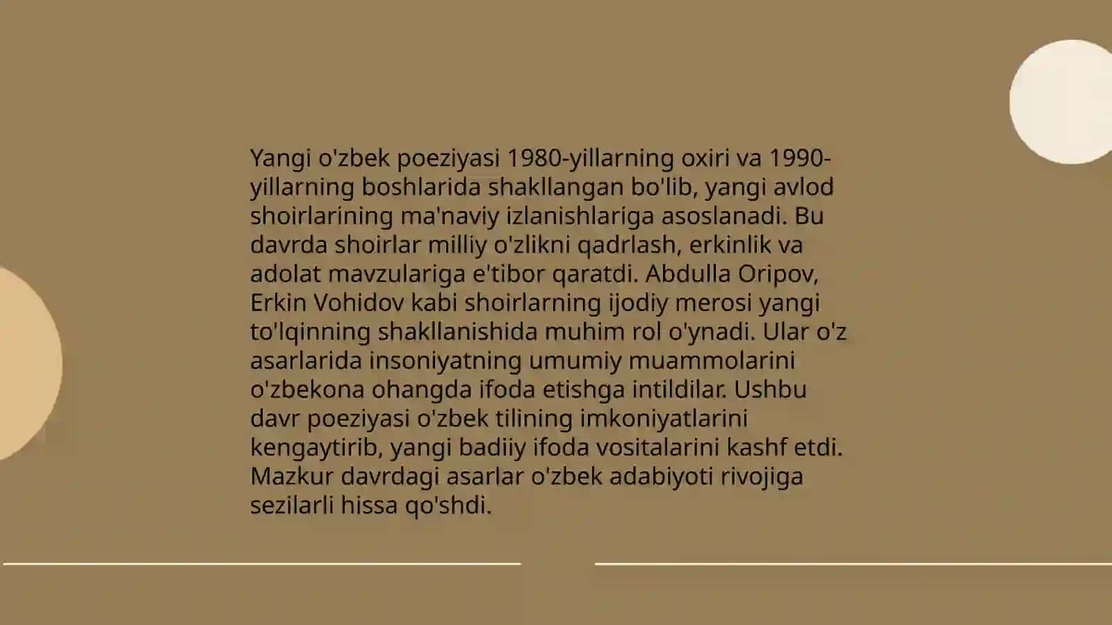 Yangi oʻzbek adabiyoti 4
