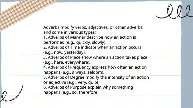 Degrees of adverb 4