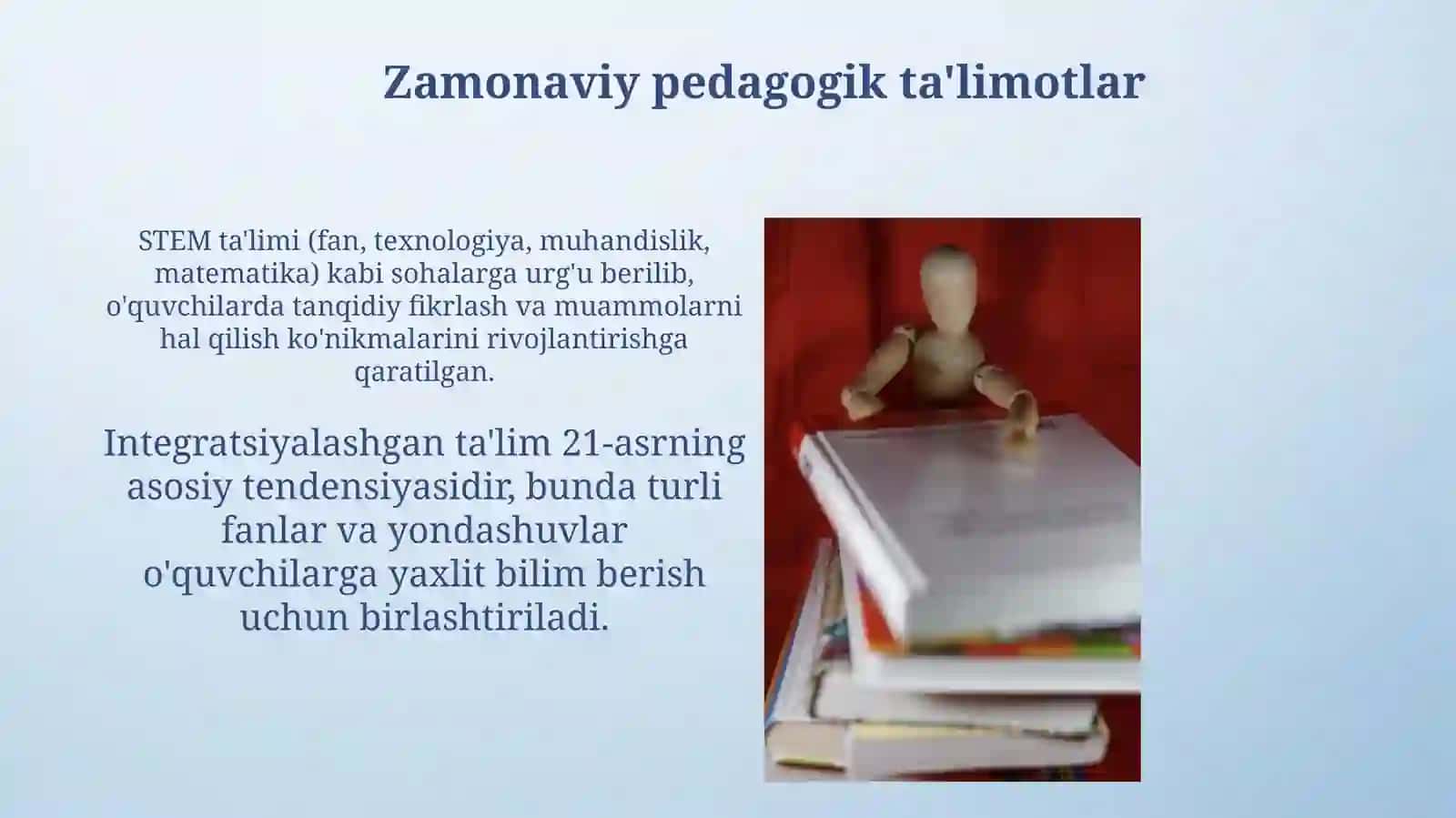 Pedagogik ta'limotlar tarixi 4