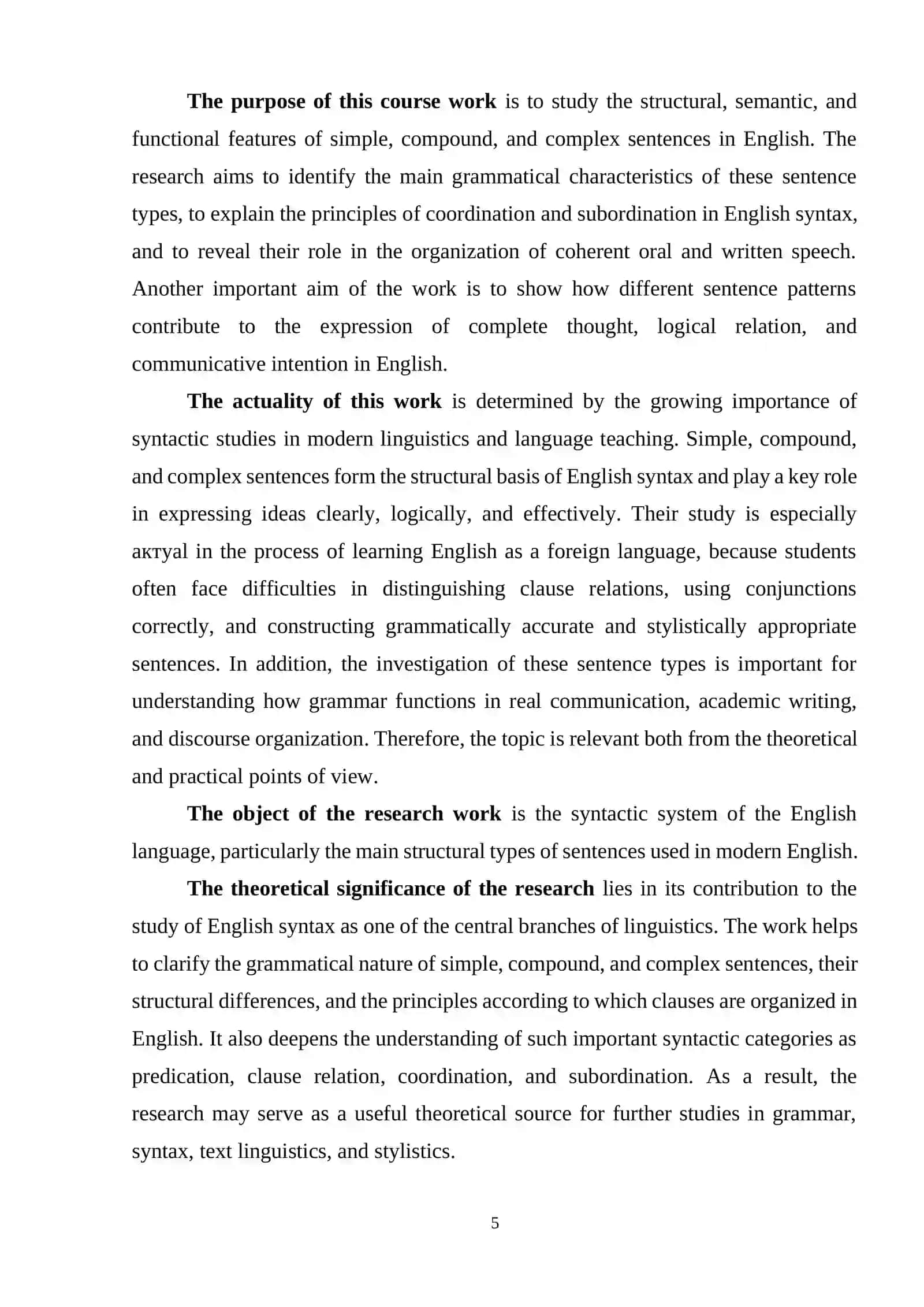 Simple, compound, and complex sentences in English 4