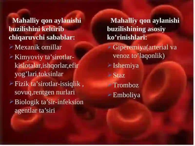 Mahalliy qon aylanishi buzilishlari 4