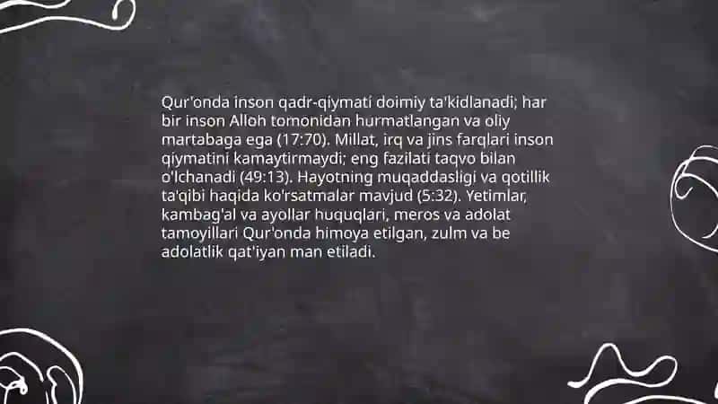Islomda inson huquqlari himoyasi 4