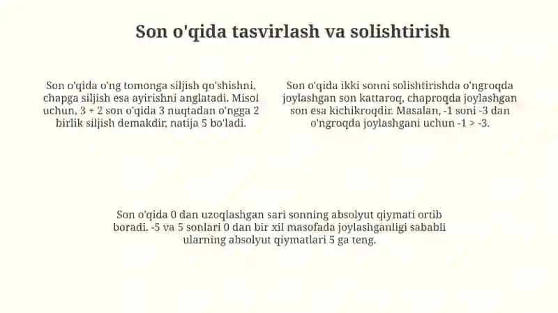 Musbat va manfiy son tushunchasi 4