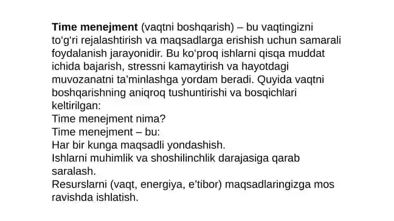 5MM-22-guruhta talabasi Haqnazarov Baxtiyorning menejment fanidan tayyorlangan taqdimoti 4