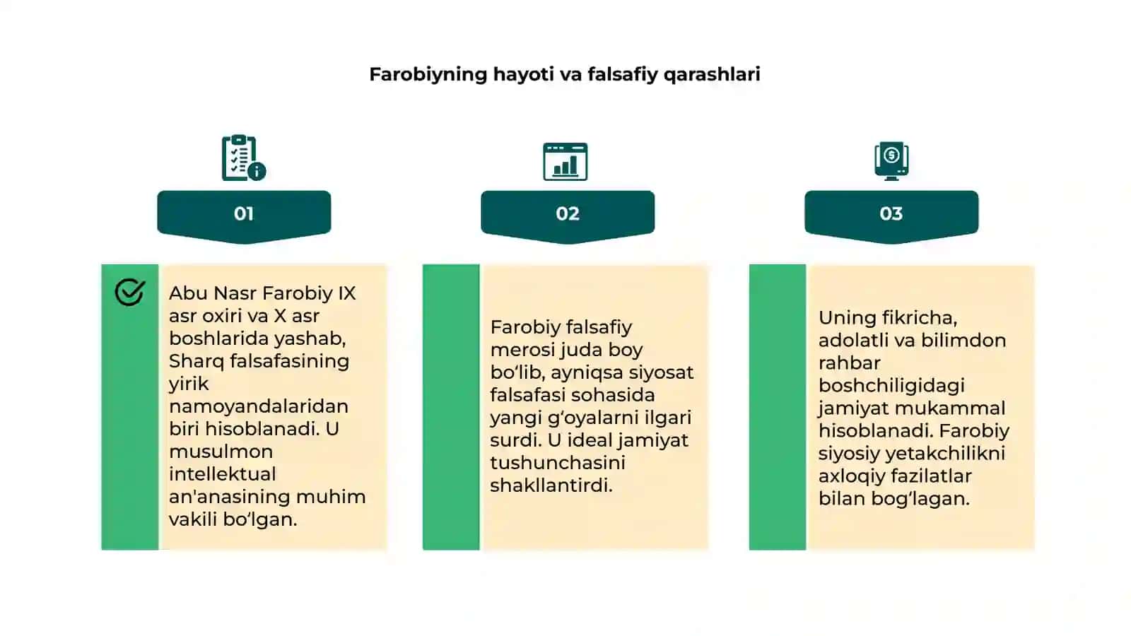 Abu Nasr Farobiy va Gʻazzoliyning Falsafa ilmiga oid qarashlarini qiyosiy tahlil etish 4