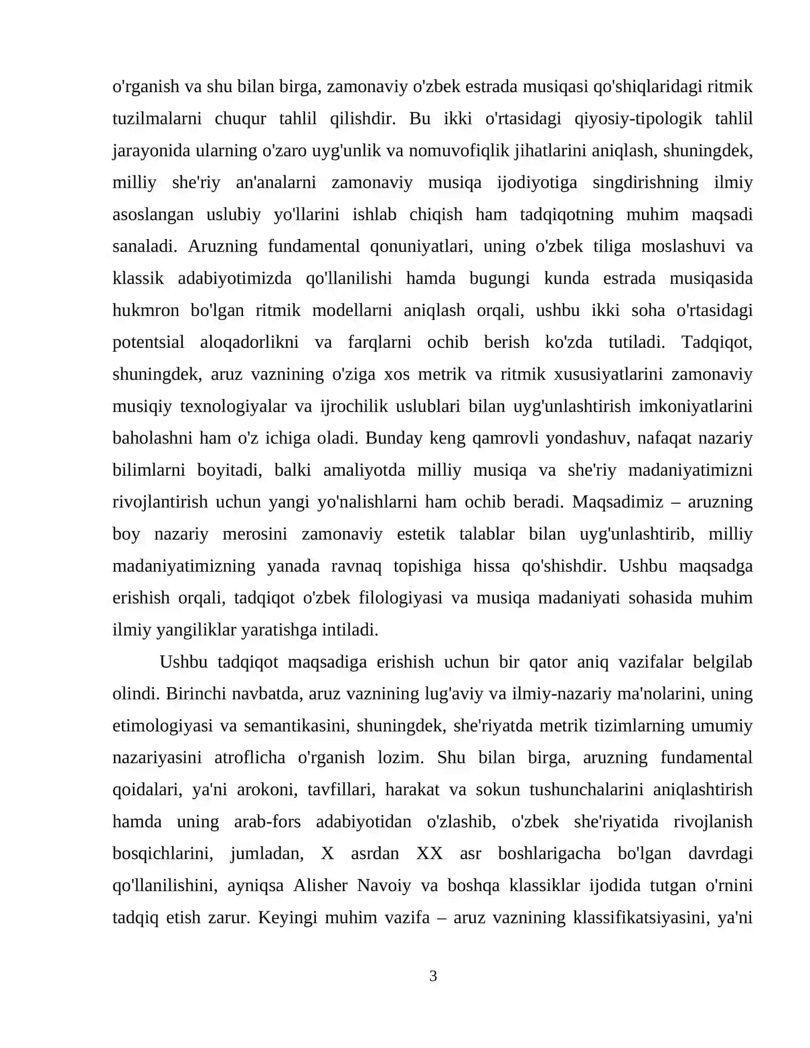 Aruz vazni va zamonaviy o'zbek estradasi ritmik uyg'unligi 4