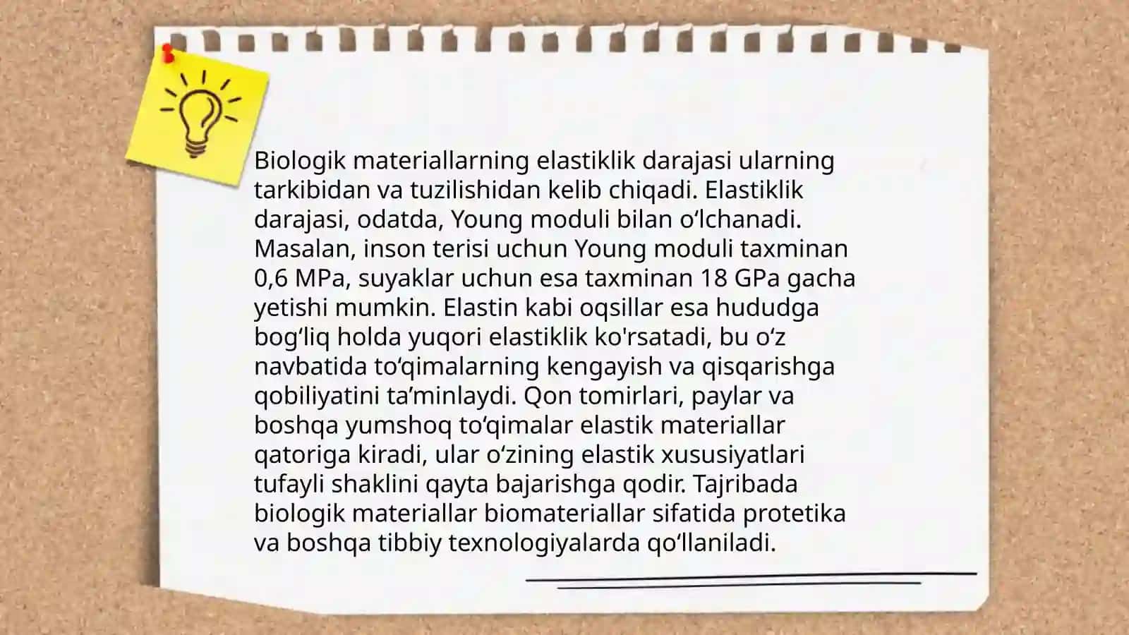 Biologik toqimalarni mexanik xossalari 4