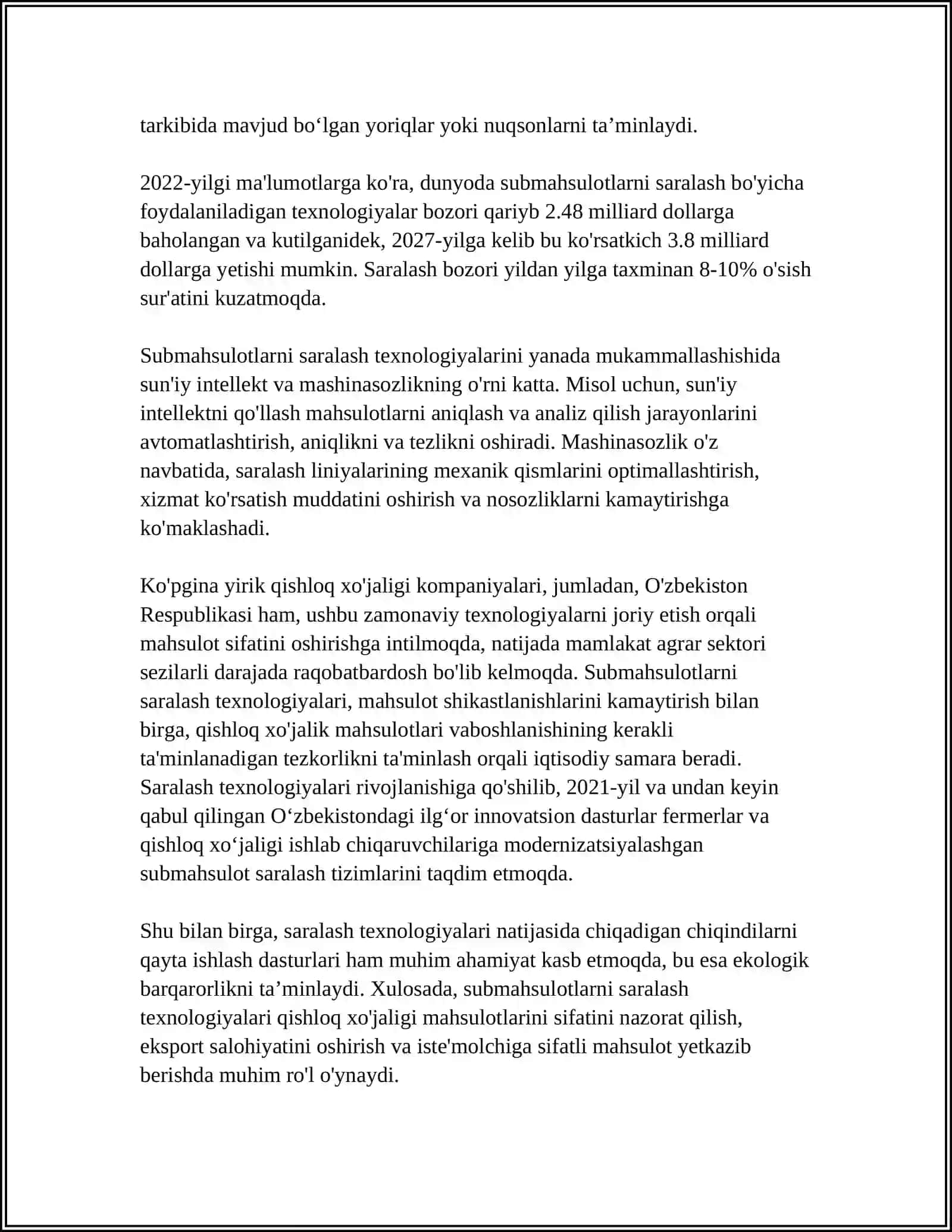 SUBMAHSULOTLARI TEXNALOGIYASI 4