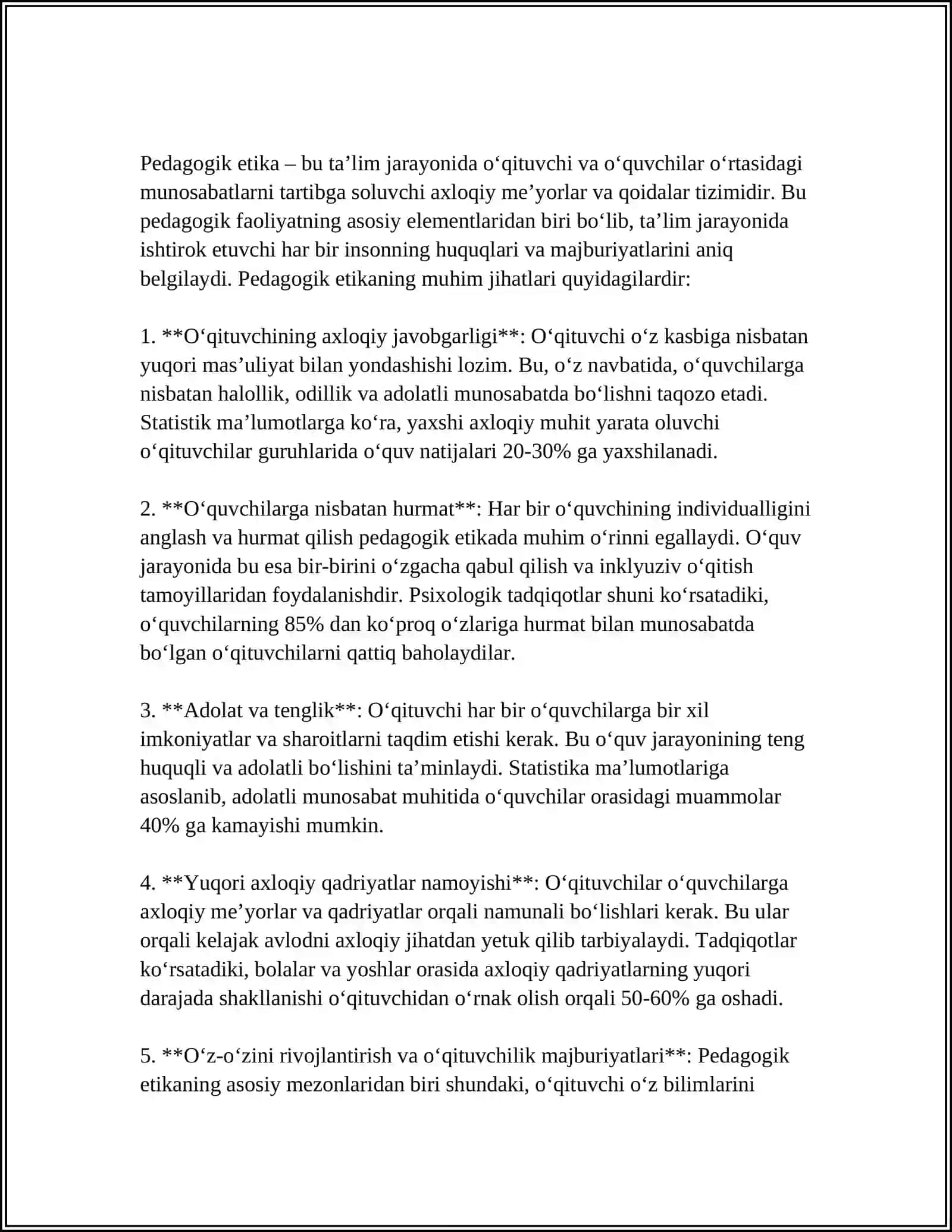 PEDAGOGIK TAKT VA PEDAGOGIK ETIKA 4