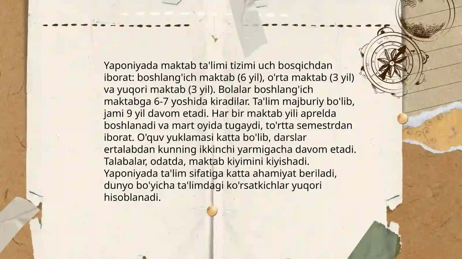 Yaponiya taʼlim tizimi 4