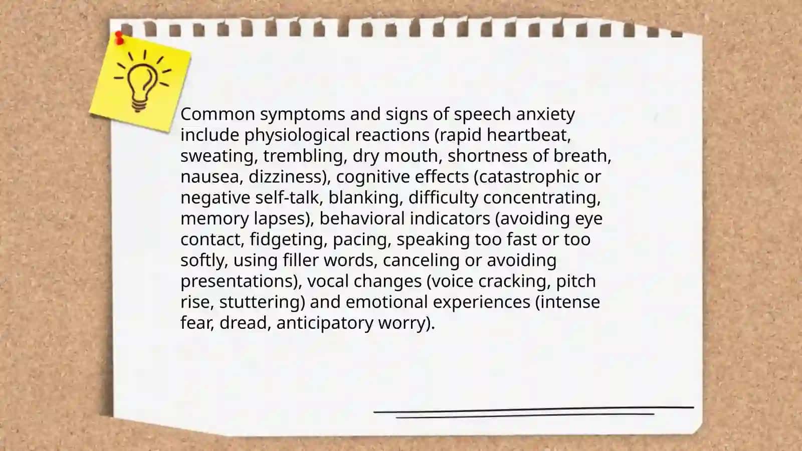 Speech anxiety 4