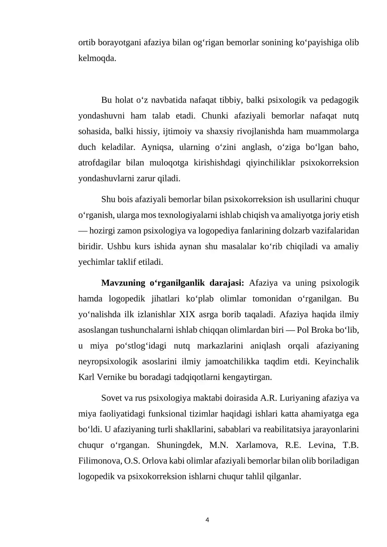 Afaziyali bemorlar bilan psixokorreksiya ish usullarini olib borish texnalogiyasi 4