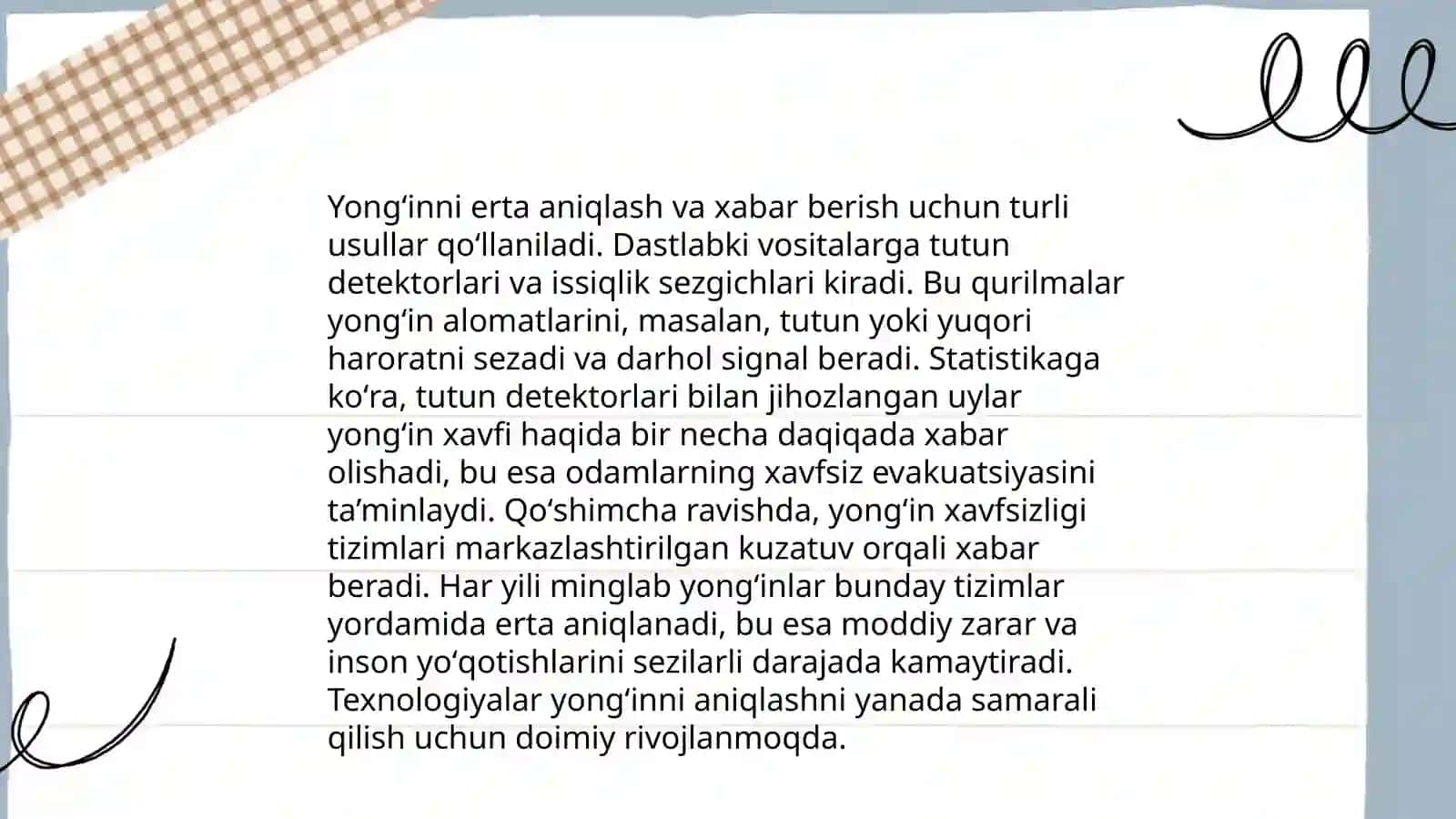 Yongʻinni oʻchirish usullari va oldini olish choralari 4